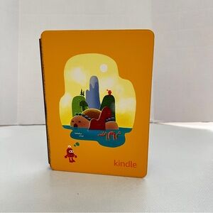 Amazon Kindle Paperwhite Cover Only Purple & Yellow Size 7" X 5"